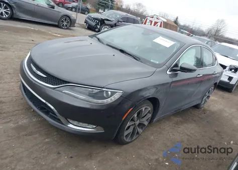 2015 Chrysler 200 C из США, поврежденный, VIN 1C3CCCCG4FN525920
